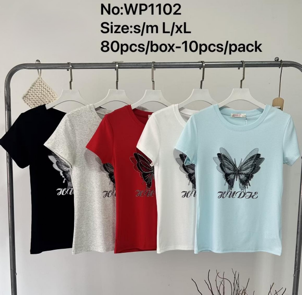 Bluzki damskie Roz S/M-L/XL, Mix Kolor Paczka 10 szt